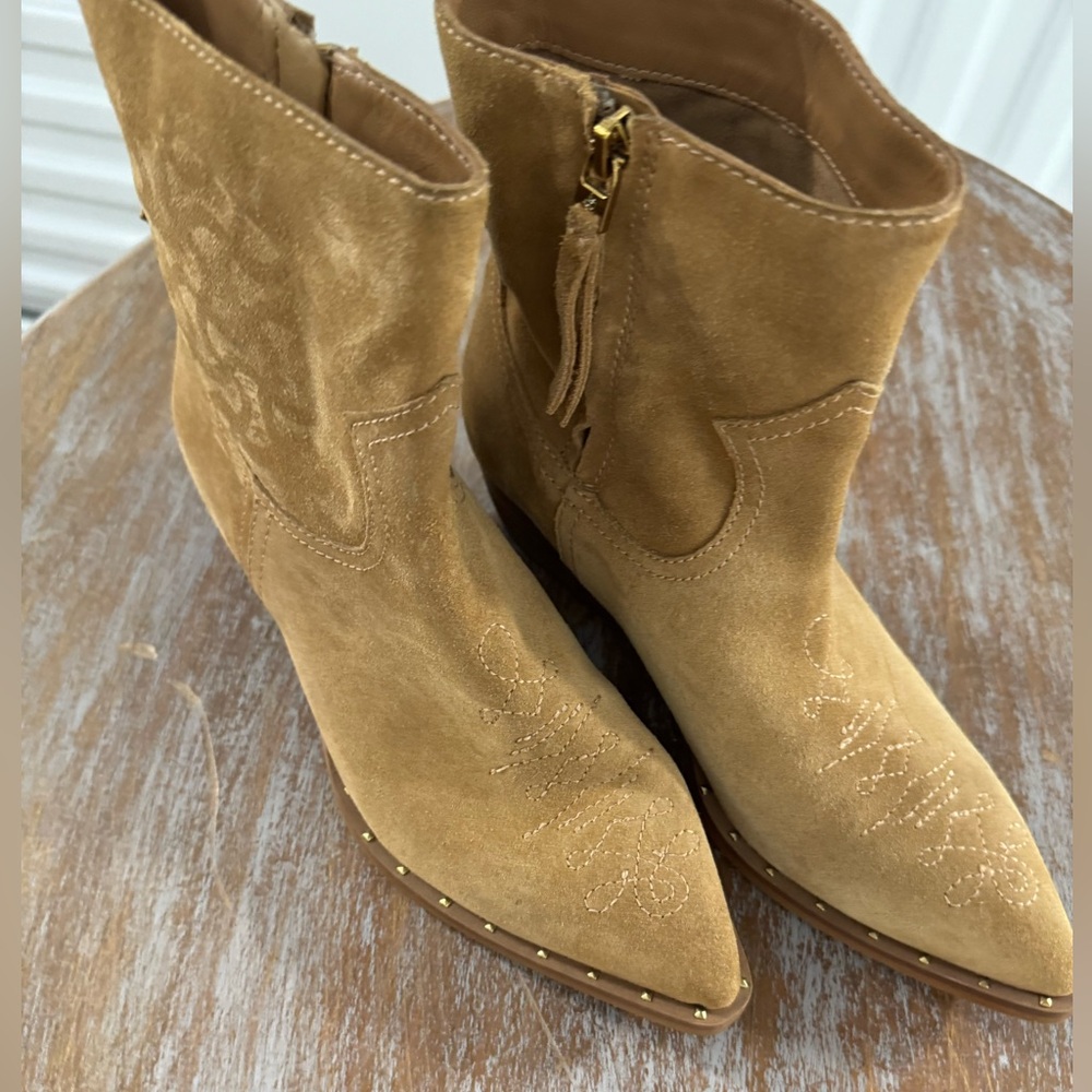 Sam Edelman Suede Booties 7